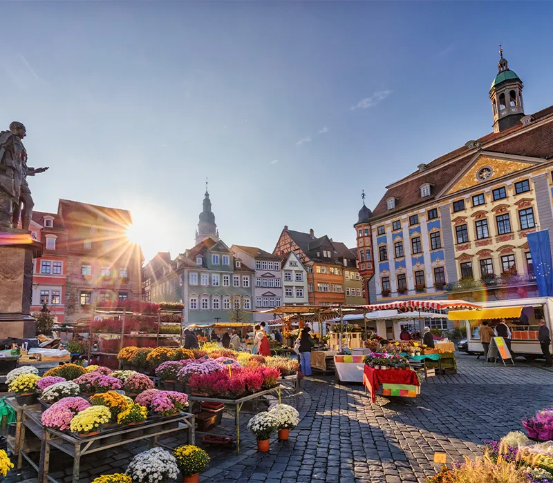 Marktplatz Wochenmarkt
